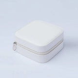 Portable Jewelry Organizer Travel Storage Earrings Necklace Ring Case