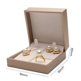 Jewelry Set Storage Box Pendant Necklace Bracelet Ring Earrings Organizer Case