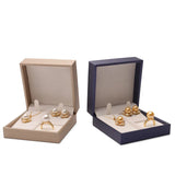 Jewelry Set Storage Box Pendant Necklace Bracelet Ring Earrings Organizer Case