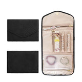 Portable Jewelry Storage Bag Foldable Travel Jewelry Accessories Storage Roll