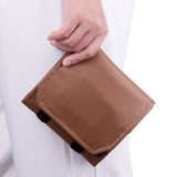Portable Jewelry Storage Bag Roll Travel Flannel High Capacity Organizer