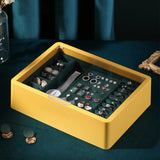 Portable Jewelry Storage Box 2 Layer Large Organizer Display Holder for Women