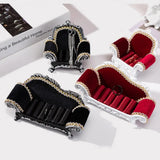 Travel Jewelry Case Sofa Shape Women Girls Box