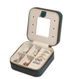 Portable Jewelry Storage Box Mini Display Case Container Jewellery Organizer