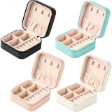 Portable Jewelry Storage Box Organizer Display Travel Jewelry Case