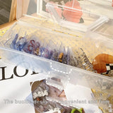 Portable Jewelry Box Travel Organizer Necklace Ring Display