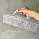 Portable Jewelry Box Travel Organizer Necklace Ring Display