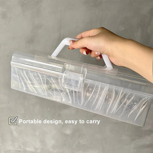 Portable Jewelry Box Travel Organizer Necklace Ring Display