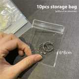 Portable Jewelry Box Travel Organizer Necklace Ring Display