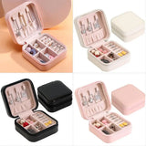 Portable Jewelry Storage Box Travel Jewelry Storage Case