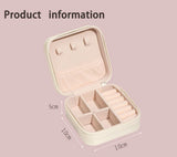 Travel Jewelry Storage Box Organizer - Compact and Portable