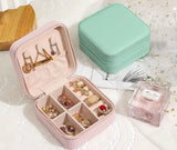 Travel Jewelry Storage Box Organizer - Compact and Portable