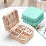 Portable Jewelry Box Organizer Case for Travel