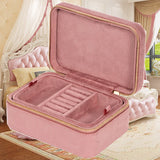 Portable Jewelry Storage Organizer Box for Travel