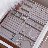 Portable Jewelry Storage Box Travel Organizer Jewelry Case Leather Storage