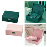 Portable Travel Case for Jewelry Storage Bracelets Necklace
