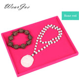 Velvet Tray Jewellery Storage Display Box
