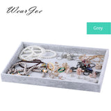 Velvet Tray Jewellery Storage Display Box