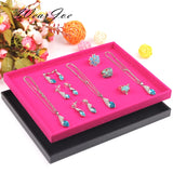 Velvet Tray Jewellery Storage Display Box