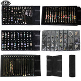 Portable Travel Jewelry Roll Bag Necklace Bracelet Storage Organizer