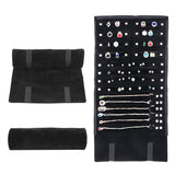 Portable Jewelry Roll Bag Travel Organizer for Necklace Bracelet Chain Storage