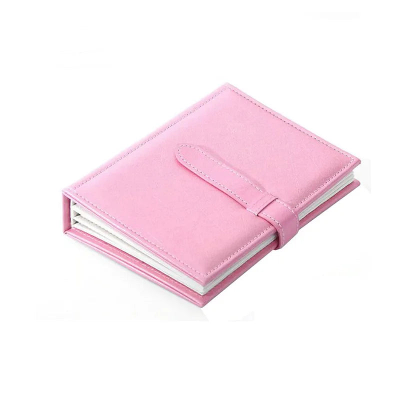 Portable Leather Jewelry Storage Organizer Earrings Ear Holder Display Stand