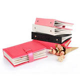 Portable Leather Jewelry Storage Organizer Earrings Ear Holder Display Stand