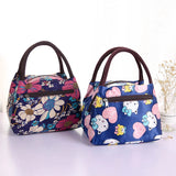 Portable Lunch Bag Thermal Insulated Lunch Box Tote Cooler Handbag Pouch