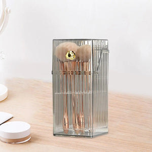 Clear Makeup Brush Holder Organizer for Desk