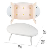 Portable Mini LED Resin Curing Lamp UV Dryer GEL Curing Lights USB