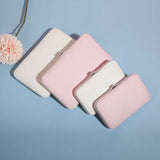 Portable Mirror Jewelry Box Organizer Small /Large PU Leather Storage Case