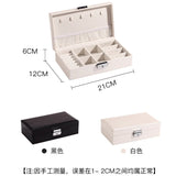 Portable PU Jewellery Box Jewelry Organizer Display Travel Jewelry Case Boxes
