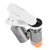 Portable 60x Phone Microscope with Clip