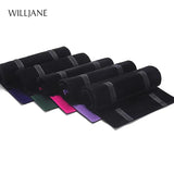 Velvet Travel Jewelry Organizer Roll Bag - Portable Pouch