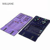Velvet Travel Jewelry Organizer Roll Bag - Portable Pouch