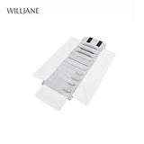 Velvet Travel Jewelry Organizer Roll Bag - Portable Pouch