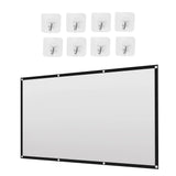 Portable Outdoor HD Projector Screen 100Inch