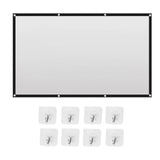 Portable Outdoor HD Projector Screen 100Inch