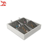 Portable PU Necklace Jewelry Display Tray