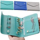 Portable Roll Jewelry Organizer Earring Boxes Packaging
