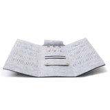 Portable Roll-up Felt Jewelry Roll Storage Bag Folding Travel