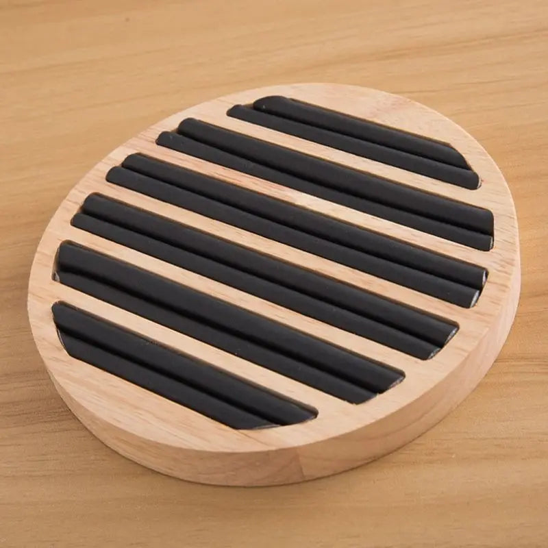 Portable Round Flat Jewelry Box Ring Display Organizer
