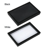 Portable Jewelry Display Organizer Tray Holder Gift Box