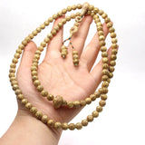 Adjustable Wood Beads Bracelet Banquet Bangle 5mm