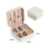 Portable Small Jewelry Box Minimalist Jewelry Case