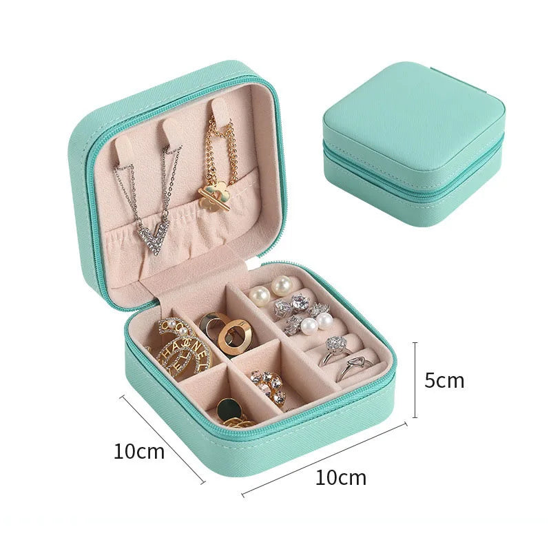 Portable Small Jewelry Box Minimalist Jewelry Case