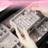 Soft Velvet Jewelry Ring Display Organizer Box - Hot Sales!