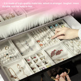 Soft Velvet Jewelry Ring Display Organizer Box - Hot Sales!