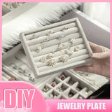 Soft Velvet Jewelry Ring Display Organizer Box - Hot Sales!