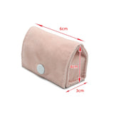 Mini Portable Jewelry Storage Bag Bead Flannel Cloth Snap Bag